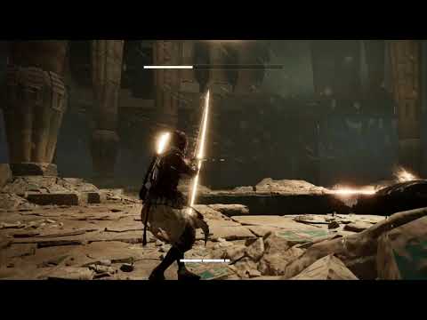 Assassin's Creed Origins - How to Beat the Giant Snake