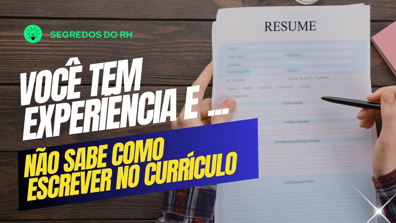 Currículo sem experiência? Nunca mais! - Estágio e Trainee
