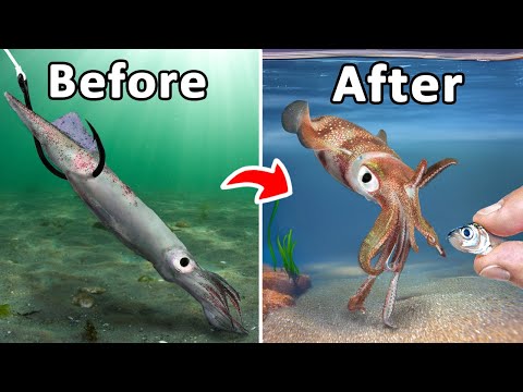 I Turned a Bait Shop Squid into My Pet