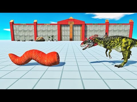 Reptiles vs Carnivore Dinosaurs | Animal Revolt Battle Simulator