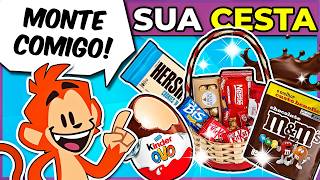 🧺🍫 MONTE SUA CESTA DE CHOCOLATES | (com Mike e novo apresentador do canal) #MacaQuiz #quiz