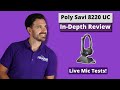 Plantronics Poly 8220 UC In Depth Review USB ANC DECT