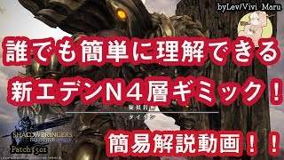 【FF14】誰でも簡単に理解できる！！ 新エデンN4層　【GLR2】