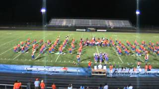 preview picture of video 'Long Train Running (where would we be now) Olentangy Orange HS Marching Band'