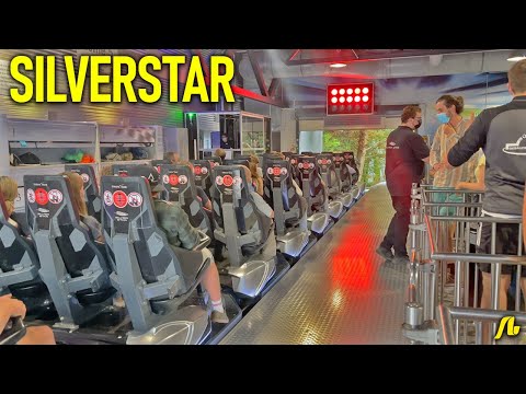 Silver Star, Europa Park Roller Coaster - Back Row POV