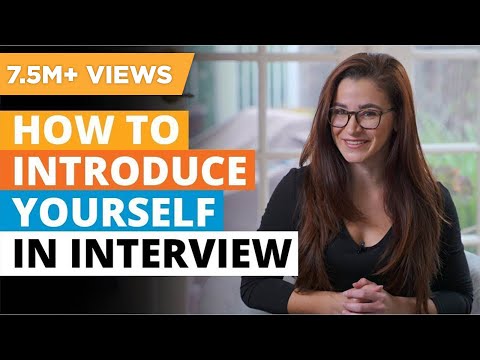 How To Introduce Yourself In Interview | Self Introduction In Interview For Freshers | Simplilearn