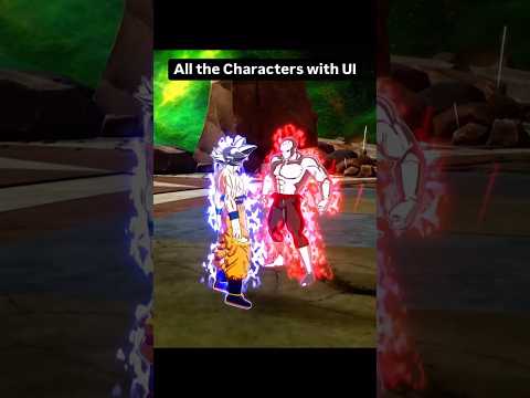 All tha characters with auto dodge in sparking zero #dragonball #dragon #game #gaming #shorts #goku