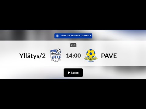 Yllätys/2 - PAVE