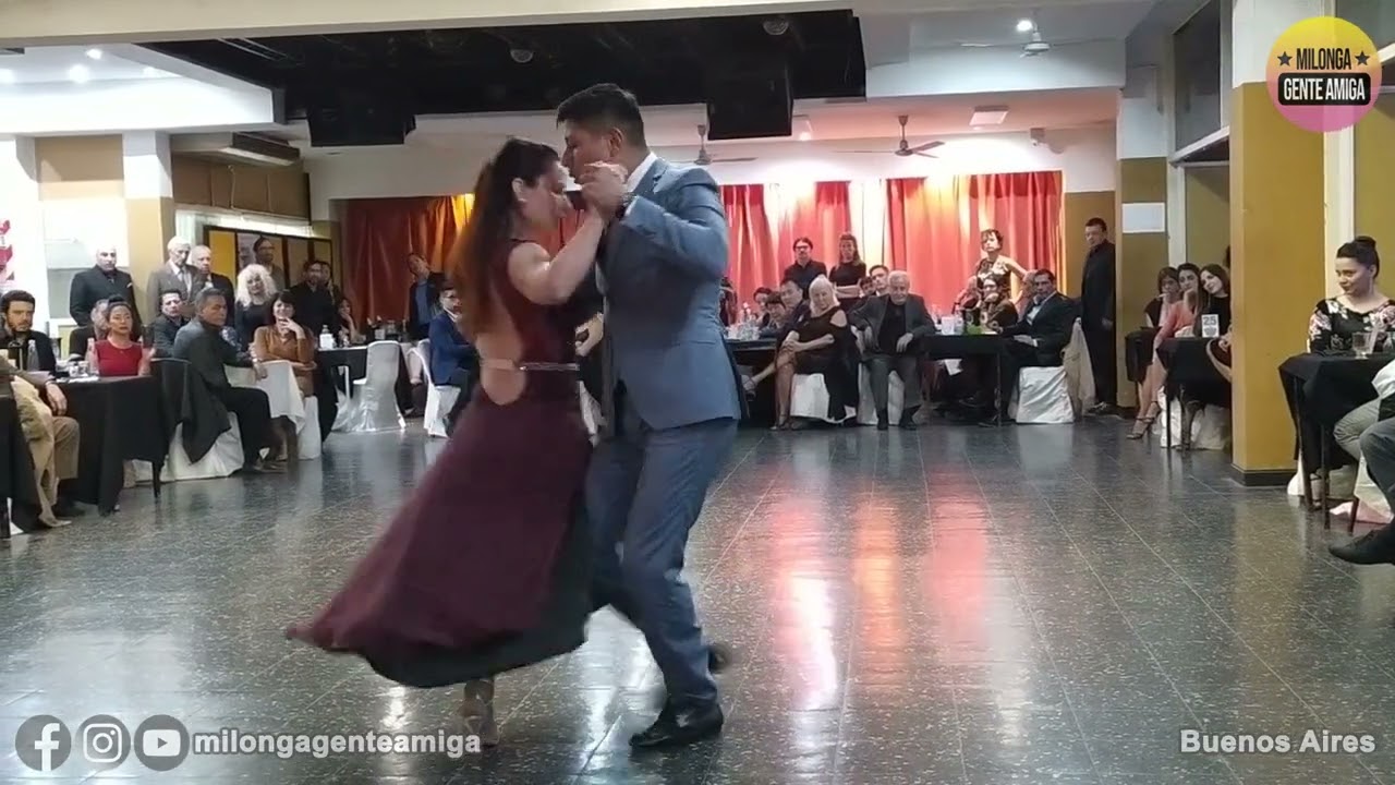 Jorge Lopez y Sandra Naccache  - Milonga Gente Amiga -  2022 (2 de 3)