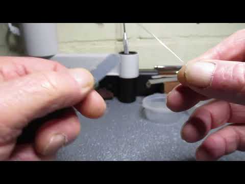 Thinning a Torsion spring for an Anniversary clock