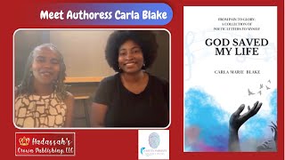 God Saved My Life, A New Release by Authoress Carla Blake #christianbooks #faith #salvationmatters