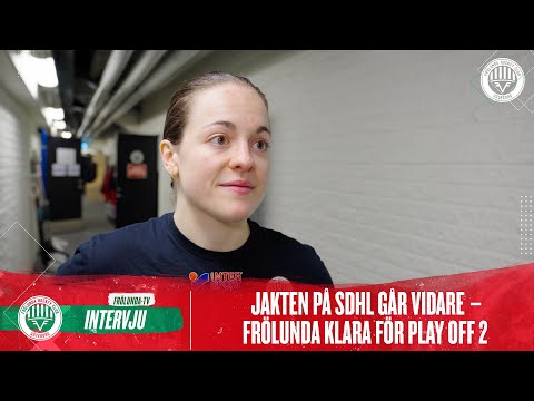 Frölunda jagar vidare mot SDHL – klara för play off 2