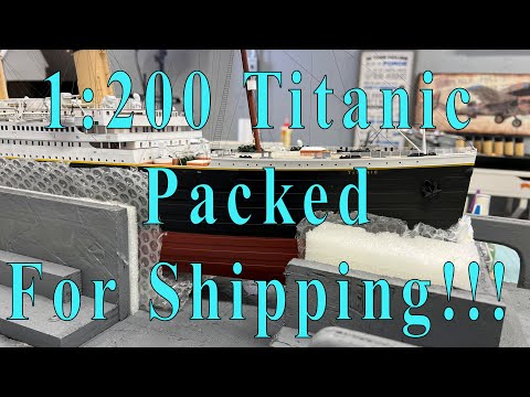 1:200 RMS Titanic Build Video 45