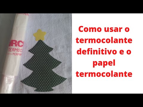 Como usar o termocolante definitivo e o papel termocolante