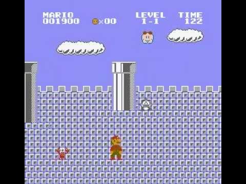 SMB BOWSERS CASTLE  1-1 & 1-2