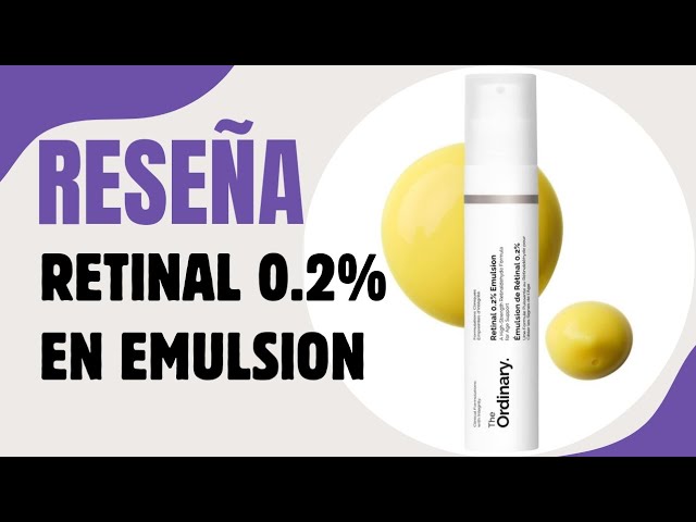 Vídeo relacionado con The Ordinary Retinal 0.2% Emulsion, Emulsión Retinal al 0,2%, Sérum retinoide de alta potencia para un tratamiento antiedad avanzado, 15 ml