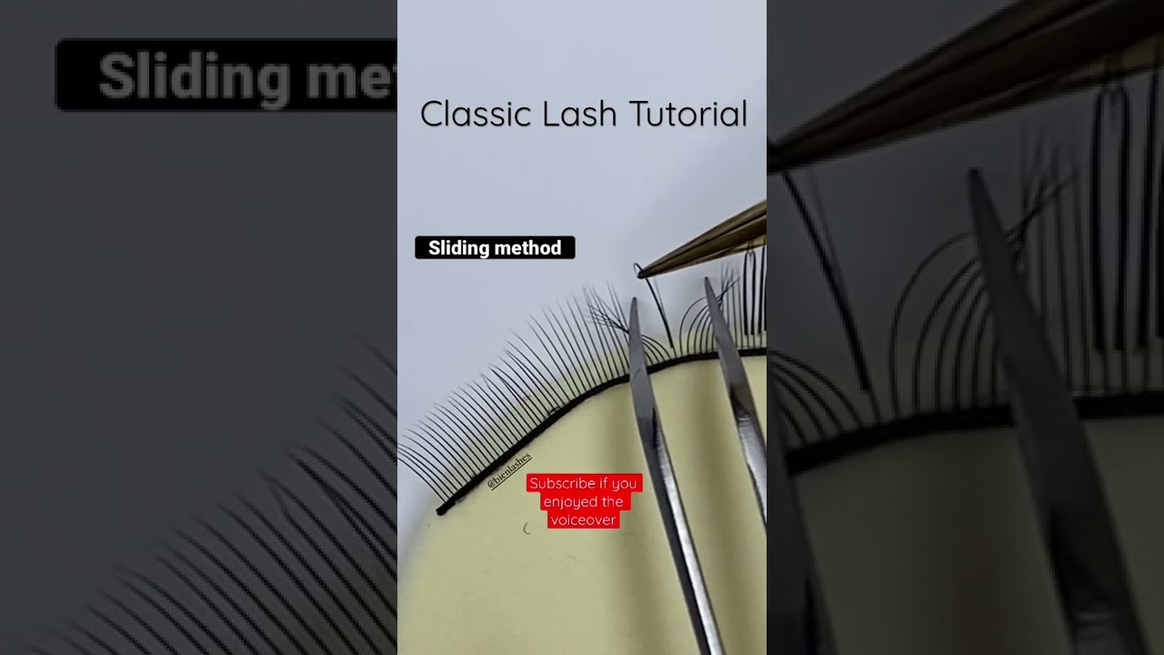 Classic Eyelash Extension Tutorial
