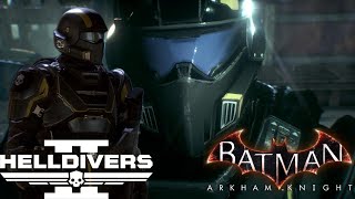 Helldivers B-01 Tactical Armor - Batman Arkham Knight PC MODS