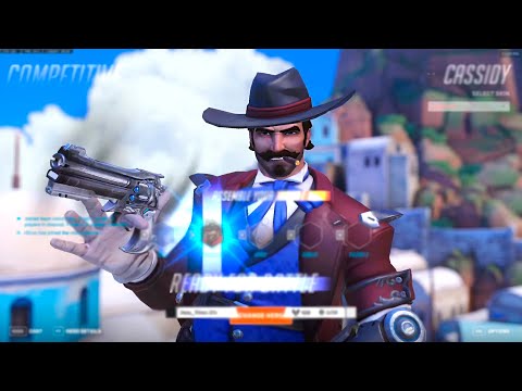 GALE CASSIDY GAMEPLAY - OVERWATCH 2 SEASON 11 TOP 500