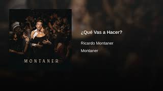 Ricardo Montaner ¿Qué Vas a Hacer? Ricardo Montaner ¿Qué Vas a Hacer?