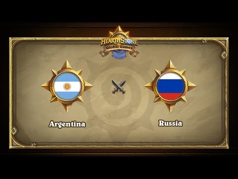 Аргентина vs Россия | Argentina vs Russia | Hearthstone Global Games (31.05.2017)