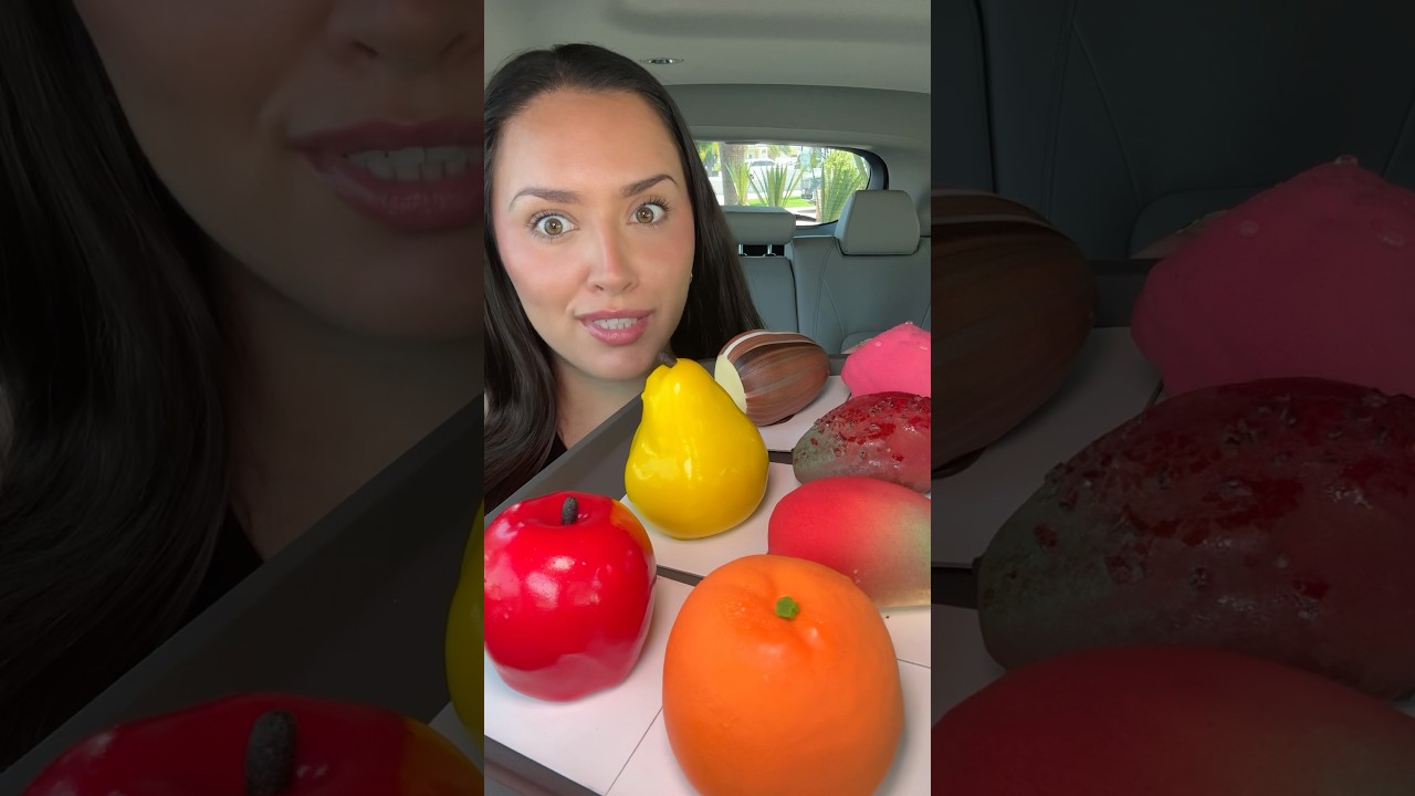 TRYING VIRAL FRUIT PASTRIES FOR THE FIRST TIME 😯 #shorts