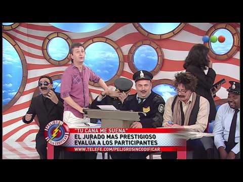 Tu cana me suena: Oficial Mancuso y el comisario cuenta chiste- Peligro Sin Codificar