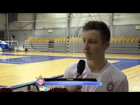 PĒCSPĒLES INTERVIJAS (Fk Monarch 5 : 9  Fk Raba)  (29.01.2014)