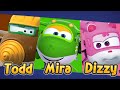 SuperWings Super Duo Todd Mira And Dizzy Super Wings 2