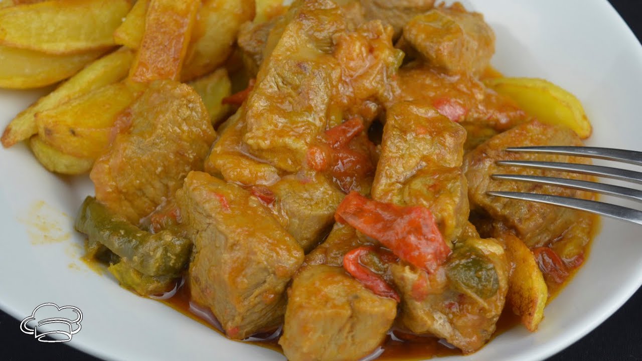 Receta de lomo con pimientos By #JavierRomero