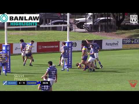 2019 NHRU - Premier 3 Round 4 Highlights - Wanderers v Hamilton