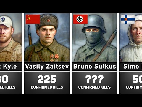 60 Deadliest Snipers in History Ranked | Some of Them You Won't Believe Existed!