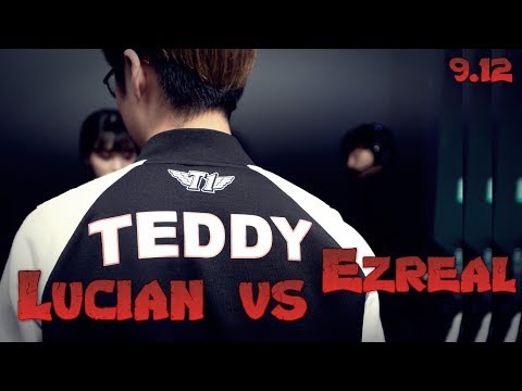 SKT Teddy - Lucian vs Ezreal ADC - LoL Season 9 KR Ranked | League Of Legends