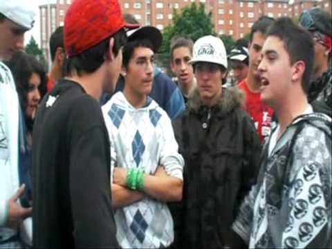 Caba vs Galo batalla Peke