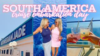 Cruise Embarkation Day Vlog: 12-Night South America Sailing on the Norwegian Jade!