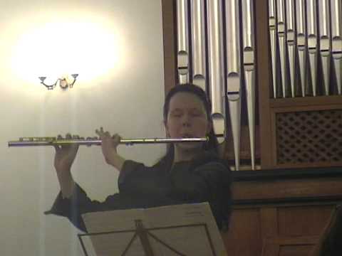 C.Ph.E. Bach . Concerto for Flute in d -moll 2,3 movement