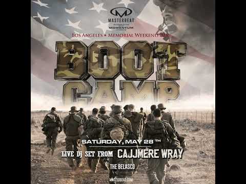 Cajjmere Wray - Live at Masterbeat BOOT CAMP (Los Angeles - May 28, 2016) Promo DJ Set