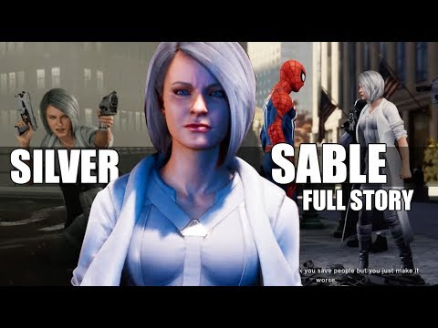 All Silver Sable Scenes [FULL STORY] In Marvel’s Spider-Man PS4