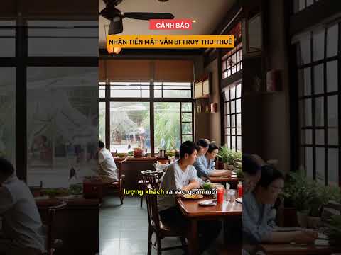 [Chi tiết] Quán Ăn Nhận Tiền Mặt: Nắm Rõ Thuế Khoán và Tránh B... #Shorts