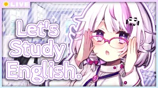 【朝配信/朝活】朝からお勉強！♥Let's study English！duolingo！16【Vtuber / 夢月ましろ】