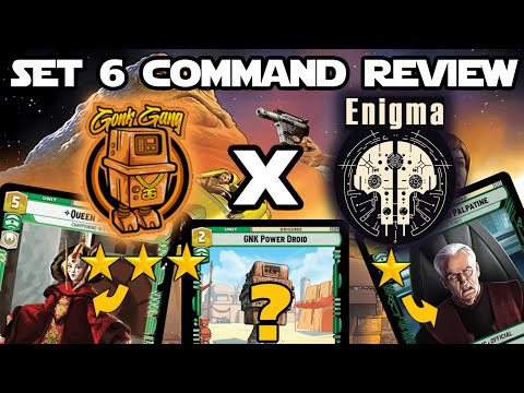 Gonk Gang X Team Enigma - Secrets of Power Set Review Part 3! - Command (Star Wars Unlimited)