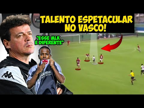 VEJA COMO JOGA JUNINHO JOIA DA BASE DO VASCO QUE VEM CHAMANDO ATENÇÃO DE TODOS!