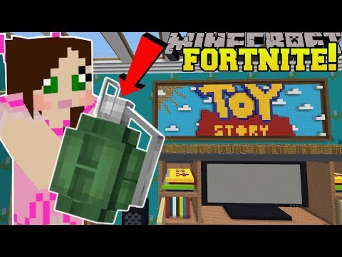 PopularMMOs - Minecraft: TOY STORY LIVING ROOM - FORTNITE BATTLE ROYALE - Modded Mini-Game