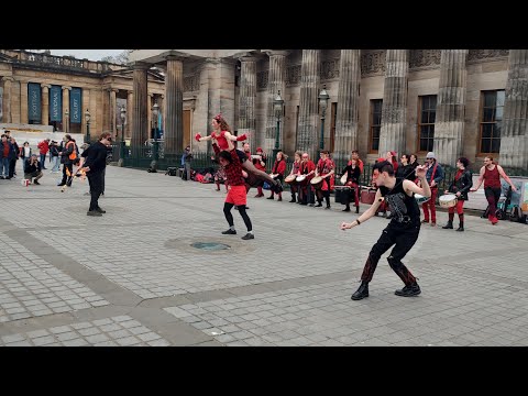 Scottish Fire Festival Dance Performance 💃🕺 | Edinburgh | United Kingdom | Scotland