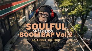 Soulful Boom Bap Mix Vol.2 | Lo-Fi 90s Hip-Hop Instrumentals with Vinyl Textures