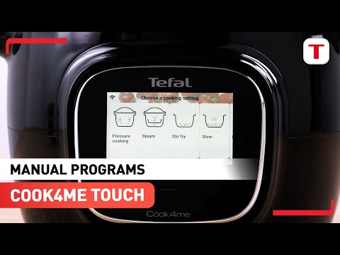 Manual program | Cook4me touch Smart Multicooker and...