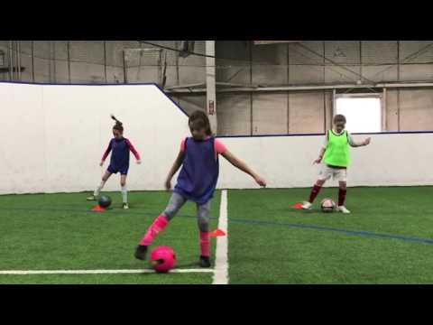 Youth Soccer U10 Footwork Drills