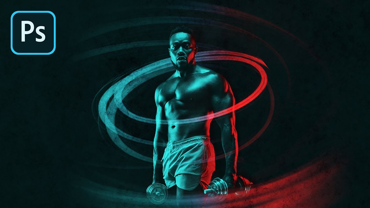 Dual lighting effect in adobe photoshop tutorials by piximperfect