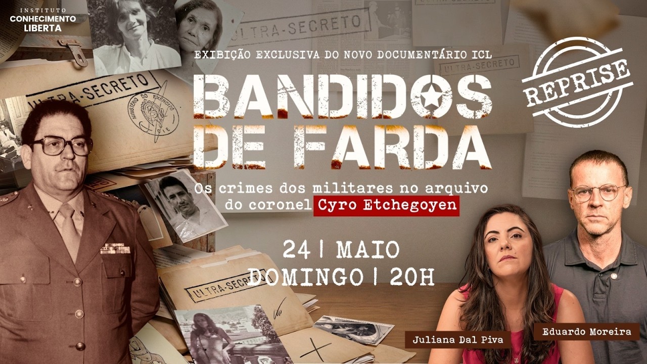 ARQUIVOS DA DITADURA: O QUE FOI ESCONDIDO POR 50 ANOS | ORIGINAL ICL | REPLAY 24/05 ÀS 20h
