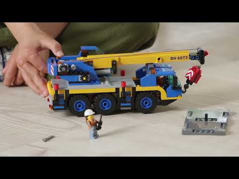 Конструктор LEGO City Пересувний кран (60324) Прев'ю 7